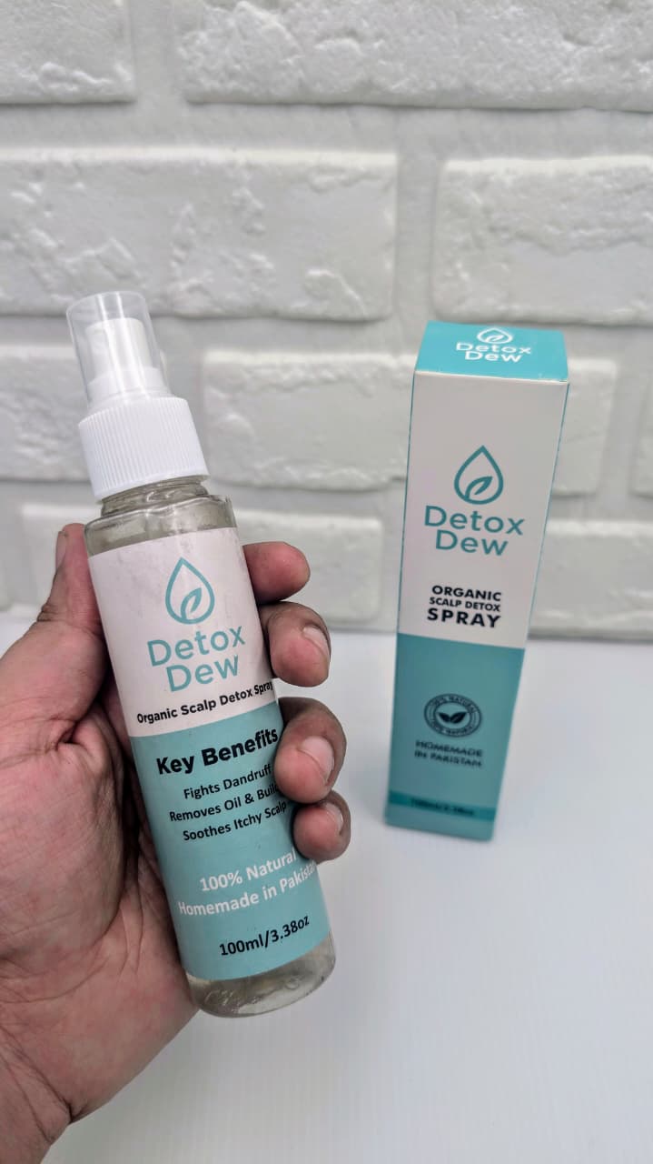 Detox Dew – Pack of 3 - Natural Scalp Detox & Growth Spray (100ml) (Copy) (Copy)