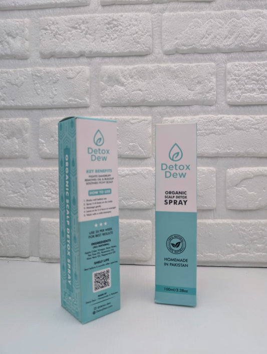 Detox Dew – Pack of 2 - Natural Scalp Detox & Growth Spray (100ml)
